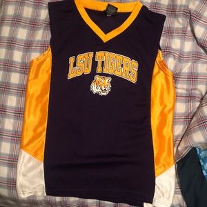 Boys LSU sleeveless shirt